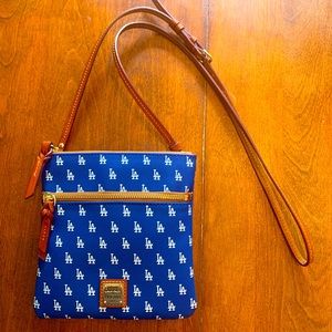 Dooney & Burke Dodgers cross body purse